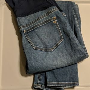 Madewell maternity skinny  full panel jeans